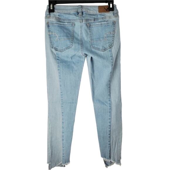 Bundle of 3 American Eagle Women's Size 0 Regular Jeans - Picture 4 of 16